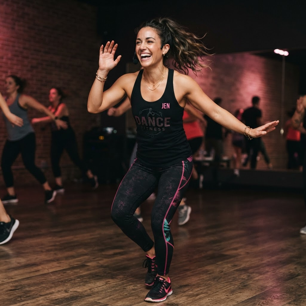 Jen, founder of Dance Fit with Jen